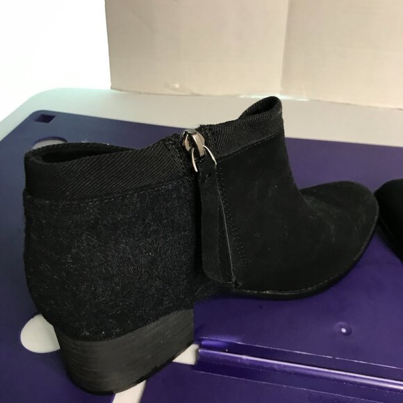 TOMS DESERT WOMENS ANKLE BOOTS SUEDE SIZE 9.5 - Picture 4 of 8
